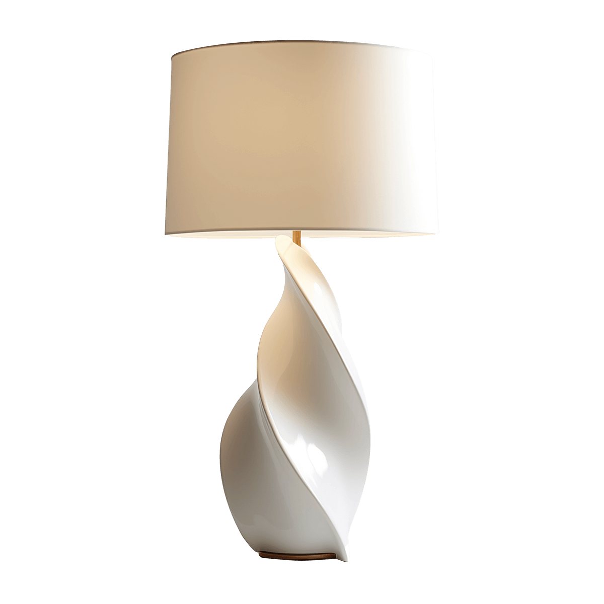 Traditional Ivory Table Lamp - Image 3