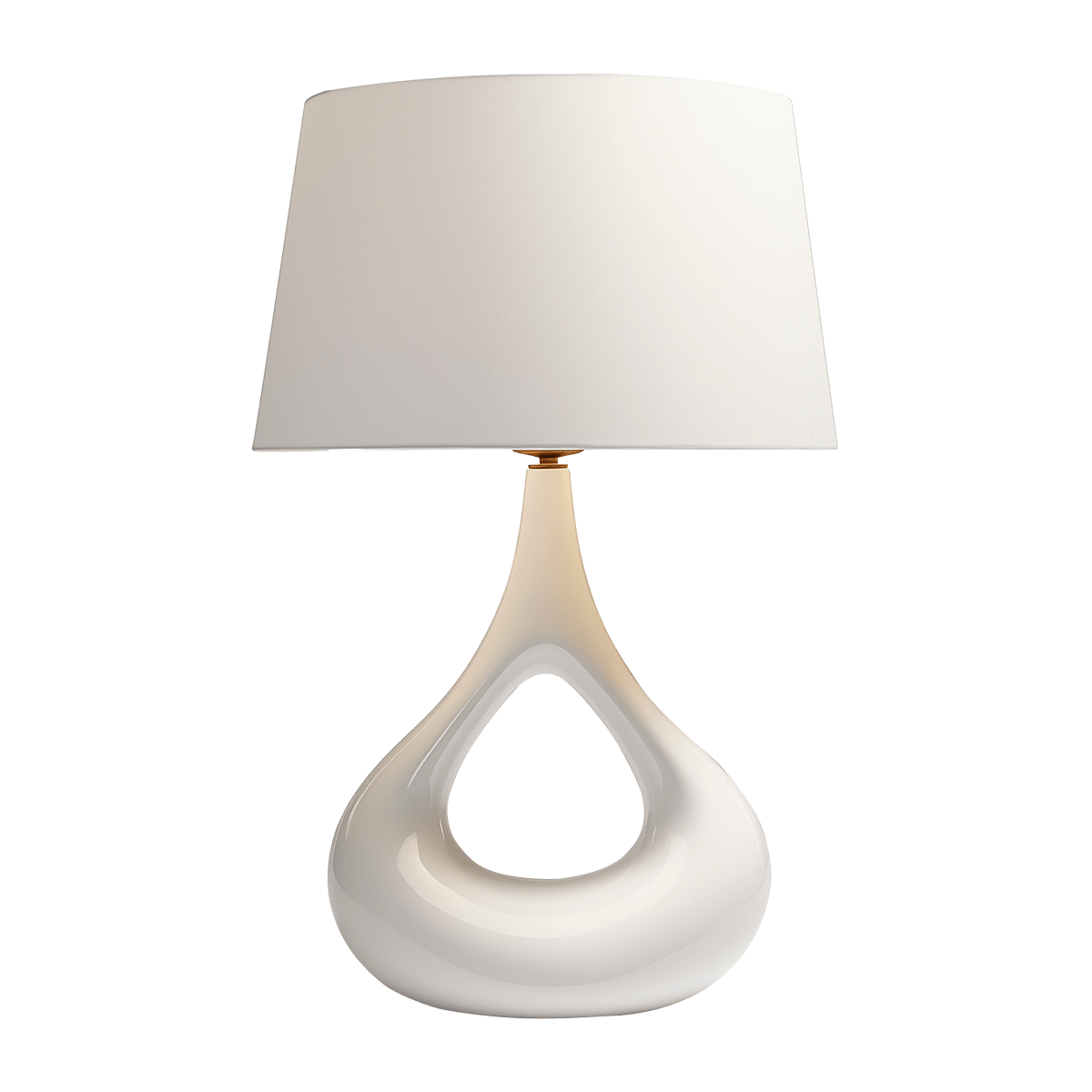 Promenade White Table Lamp